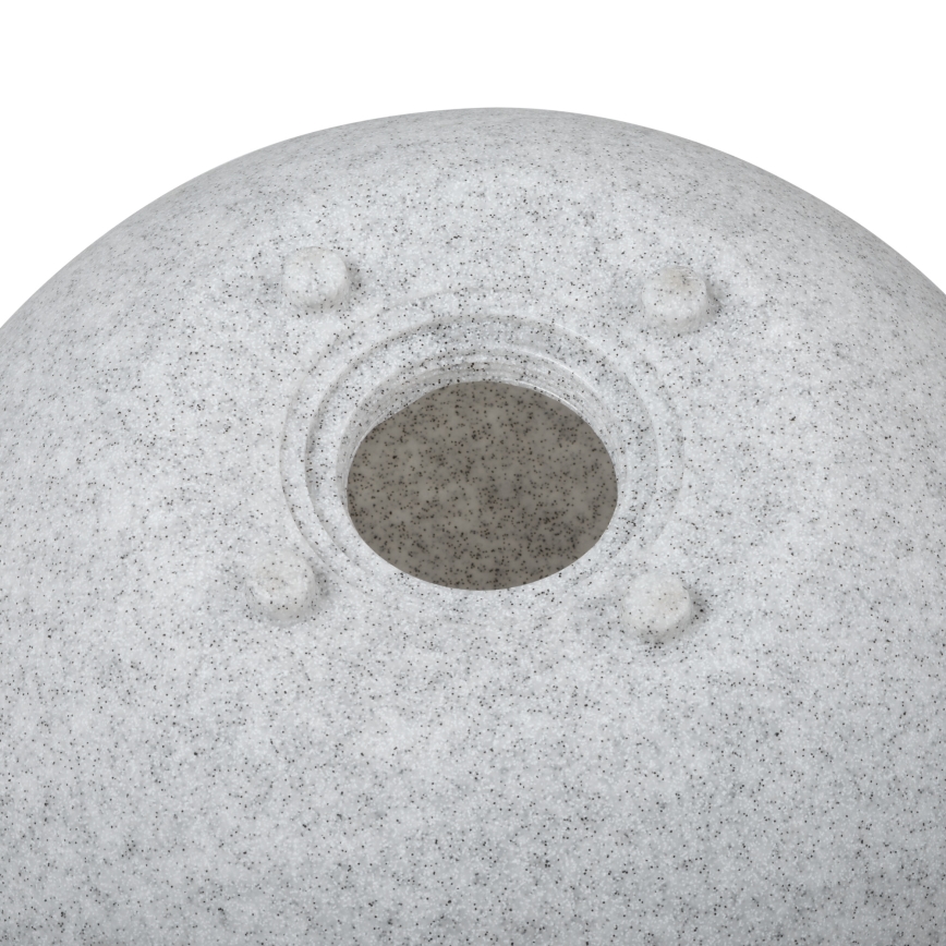 Lampa zewnętrzna STONO 1xE27/25W/230V śr. 39 cm IP65