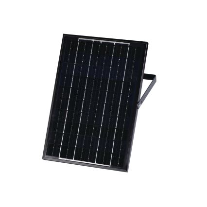 Regulowany reflektor LED z panelem solarnym i czujnikiem zmierzchu LED/15W/15000 mAh 3,2V IP65 + pilot zdalnego sterowania