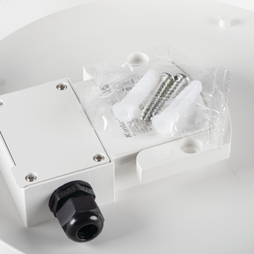 LED Oświetlenie techniczne sufitowe IPER LED/26W/230V IK10 IP65 okrągłe białe