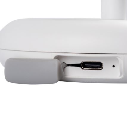 Kanlux 37310 - LED Ściemnialna lampa z możliwością ładowania FLUXY LED/1,7W/1800 mAh IP44 biały