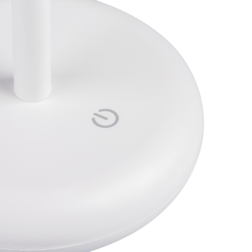 Kanlux 37310 - LED Ściemnialna lampa z możliwością ładowania FLUXY LED/1,7W/1800 mAh IP44 biały