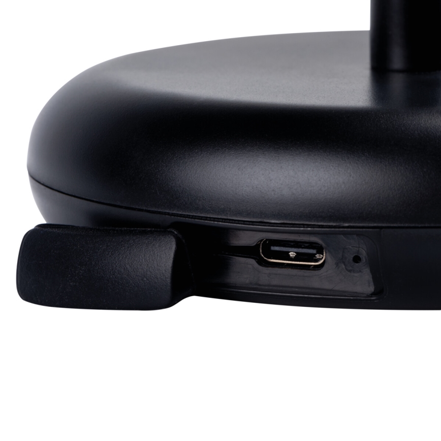 Kanlux 37311 - LED Ściemnialna lampa z możliwością ładowania FLUXY LED/1,7W/1800 mAh IP44 czarna