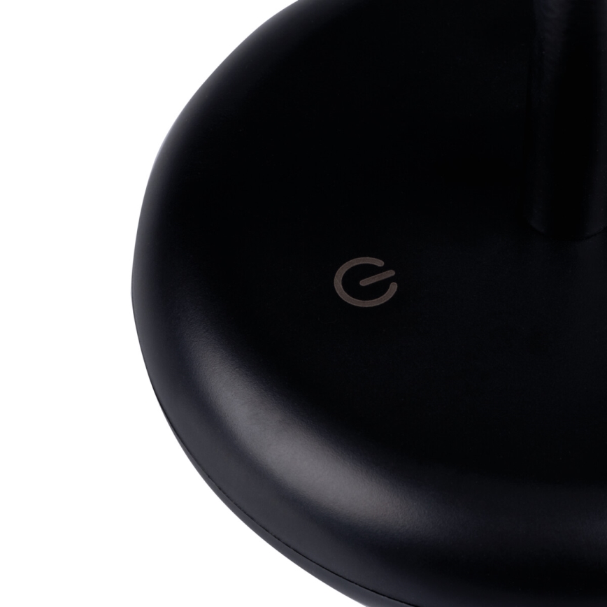 Kanlux 37311 - LED Ściemnialna lampa z możliwością ładowania FLUXY LED/1,7W/1800 mAh IP44 czarna