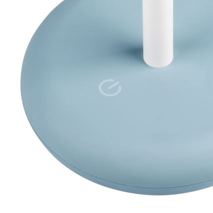 Kanlux 37312 - LED Ściemnialna lampa z możliwością ładowania FLUXY LED/1,7W/1800 mAh IP44 niebieska