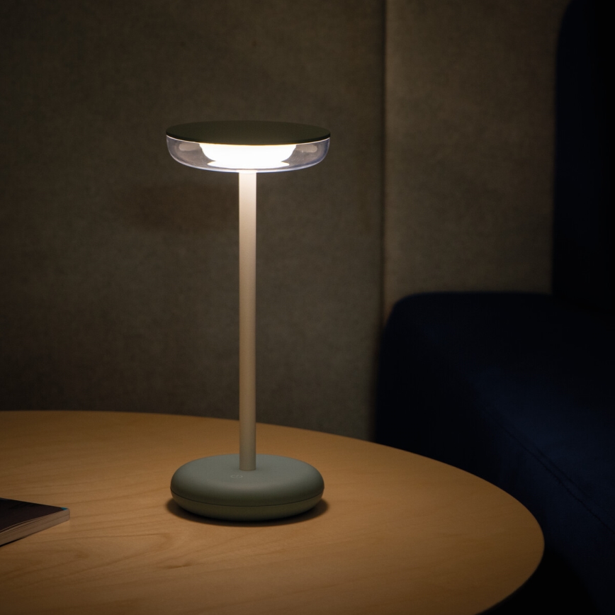 Kanlux 37312 - LED Ściemnialna lampa z możliwością ładowania FLUXY LED/1,7W/1800 mAh IP44 niebieski