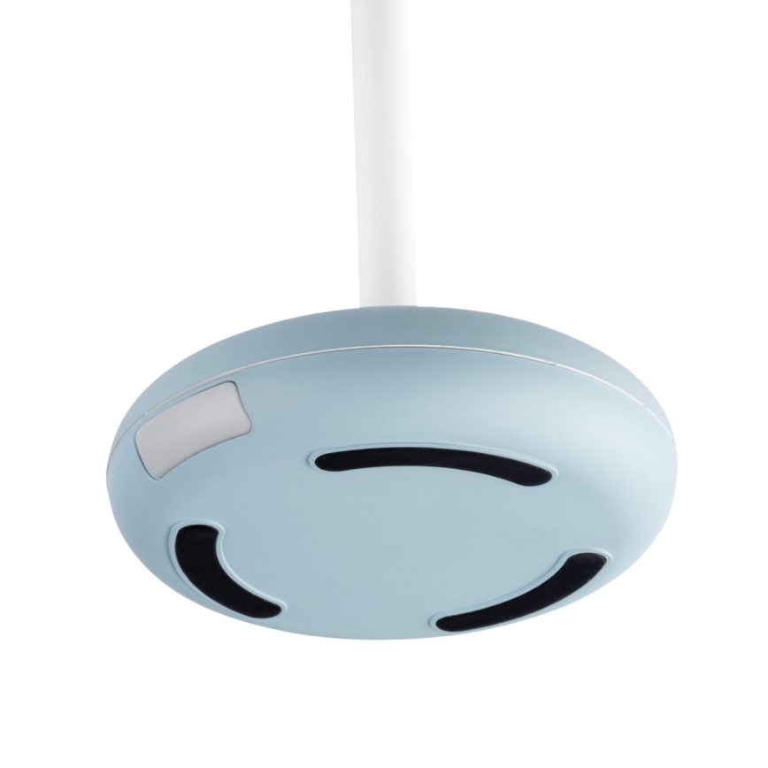 Kanlux 37312 - LED Ściemnialna lampa z możliwością ładowania FLUXY LED/1,7W/1800 mAh IP44 niebieski