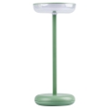 Kanlux 37313- LED Ściemnialna lampa z możliwością ładowania FLUXY LED/1,7W/1800 mAh IP44 zielony