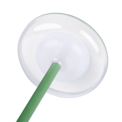 Kanlux 37313- LED Ściemnialna lampa z możliwością ładowania FLUXY LED/1,7W/1800 mAh IP44 zielony