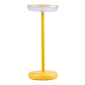 Kanlux 37314 - LED Ściemnialna lampa z możliwością ładowania FLUXY LED/1,7W/1800 mAh IP44 żółta