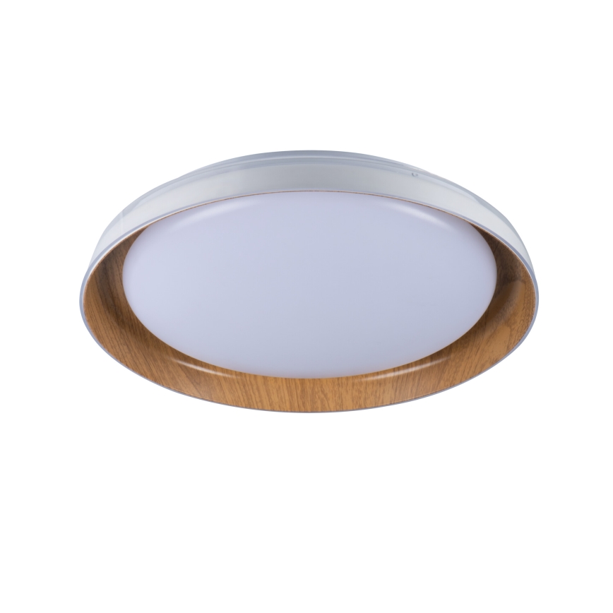 LED Plafon NIFU LED/17,8W/230V śr. 43 cm białe/brązowe