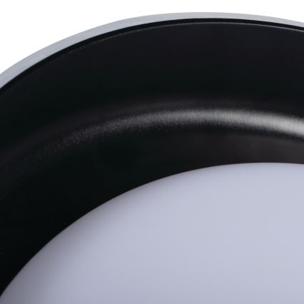 LED Plafon NIFU LED/17,8W/230V śr. 43 cm białe/czarne