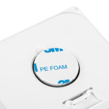 Oprawa do zabudowy LED z czujnikiem ruchu i zmierzchu IRS LED/0,3W/3xAAA IP54 biała