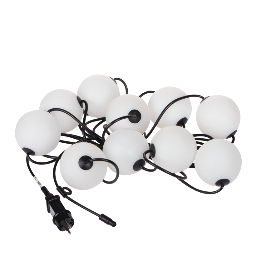 Zewnętrzny łańcuch dekoracyjny LED GIRLANDA STONO 10xLED/10W/230V 6m IP67