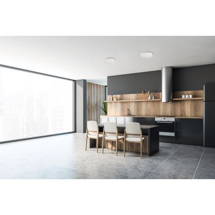 LED Plafon zewnętrzny BENO ECO LED/40W/230V 3000/4000/6500K śr. 40 cm IP65 biały