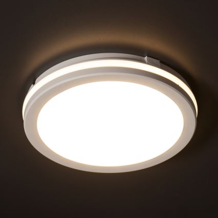 LED Plafon zewnętrzny BENO ECO LED/40W/230V 3000/4000/6500K śr. 40 cm IP65 biały