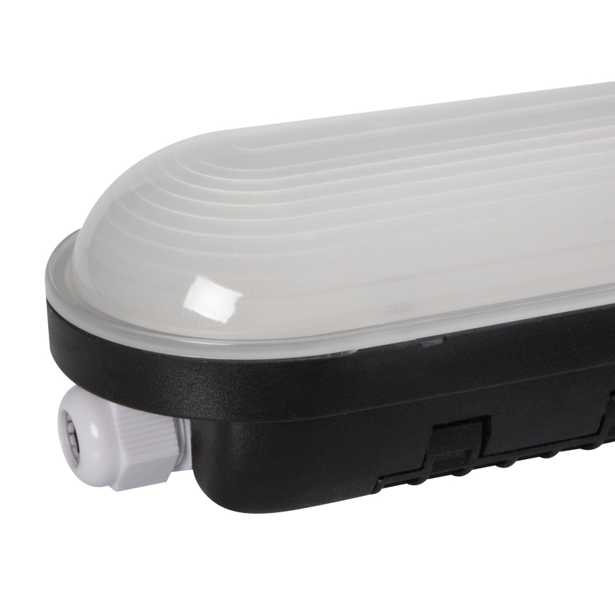 LED Techniczna oprawa świetlówkowa MAH MAX LED/18W/230V 4000K IP65 czarne