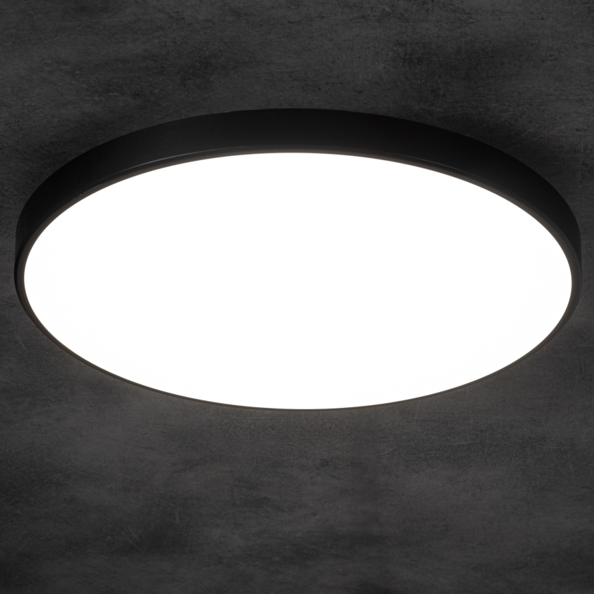 LED Plafon ściemnialny PLAFON LED/20W/230V 3000-6500K Wi-Fi czarny