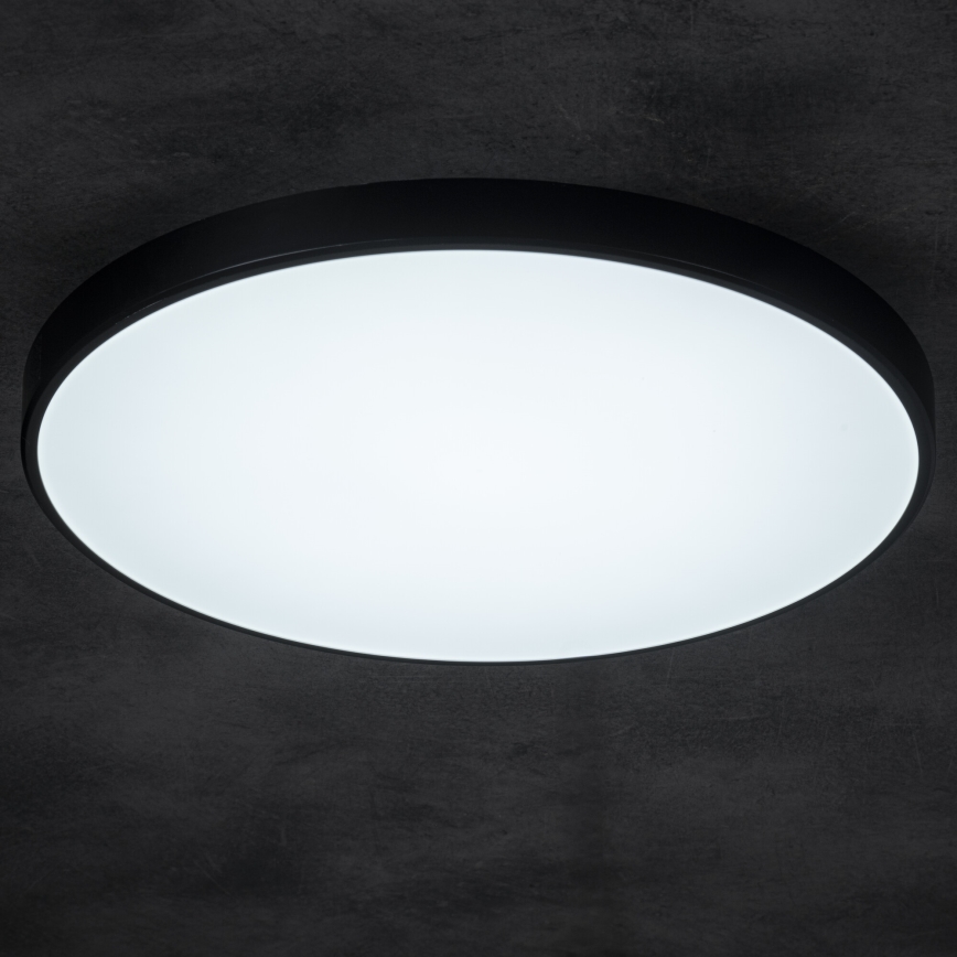 LED Plafon ściemnialny PLAFON LED/20W/230V 3000-6500K Wi-Fi czarny