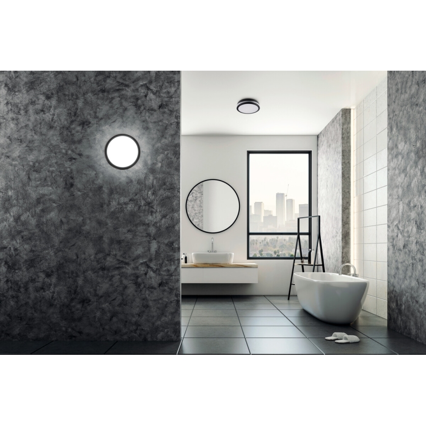 LED Plafon zewnętrzny BENO LED/24/30W/230V 3000/3500/4000K IP65 antracyt okrągły
