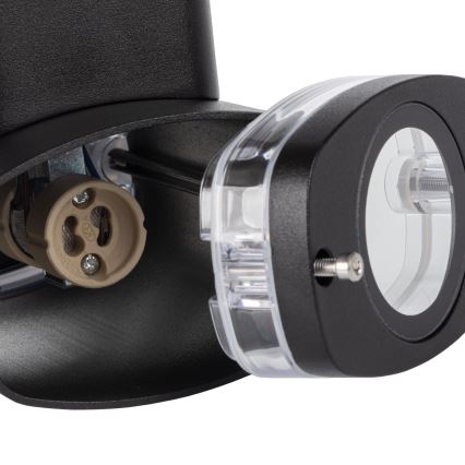 Kinkiet zewnętrzny ZEVI 1xGU10/10W/230V IP54 antracyt