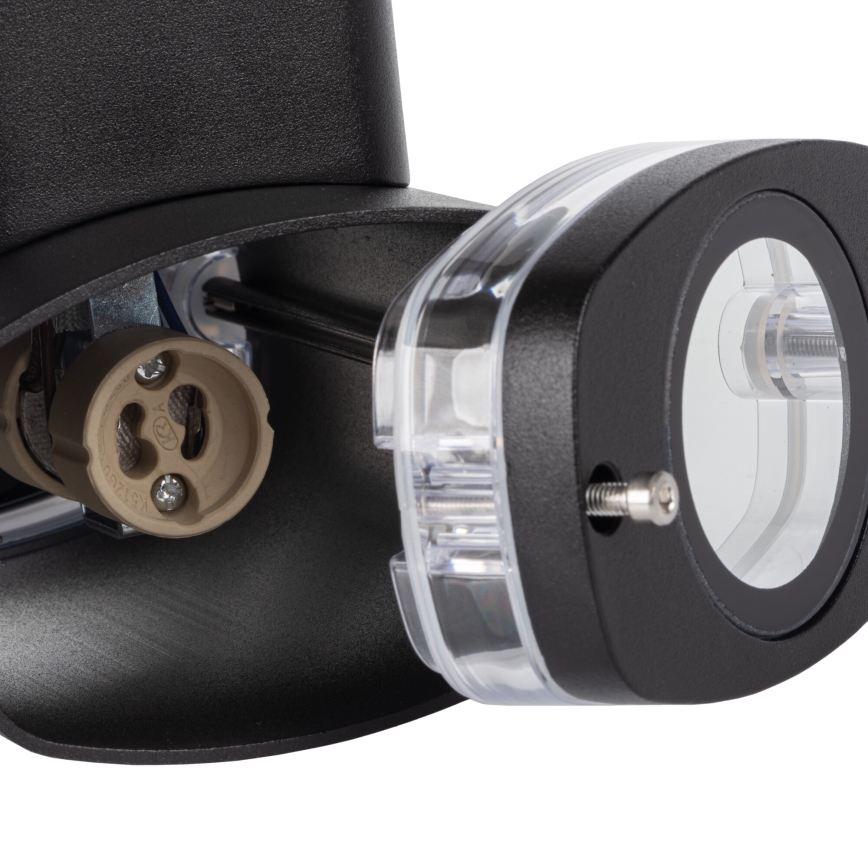 Kinkiet zewnętrzny ZEVI 1xGU10/10W/230V IP54 antracyt