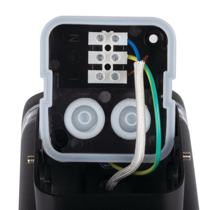 Kinkiet zewnętrzny ZEVI 1xGU10/10W/230V IP54 antracyt