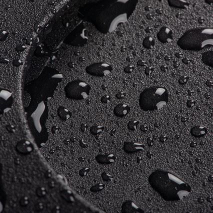 Oprawa schodowa LED EXIN LED/2,5W/230V 3000K IP65 czarna kwadratowa