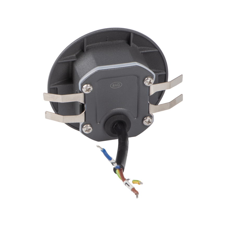 Oprawa schodowa LED EXIN LED/2,5W/230V 4000K IP65 antracyt okrągła