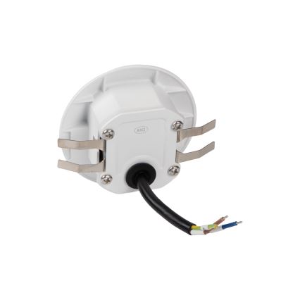 Oprawa schodowa LED z czujnikiem ruchu i zmierzchu EXIN LED/2,5W/230V 4000K IP65 biała okrągła
