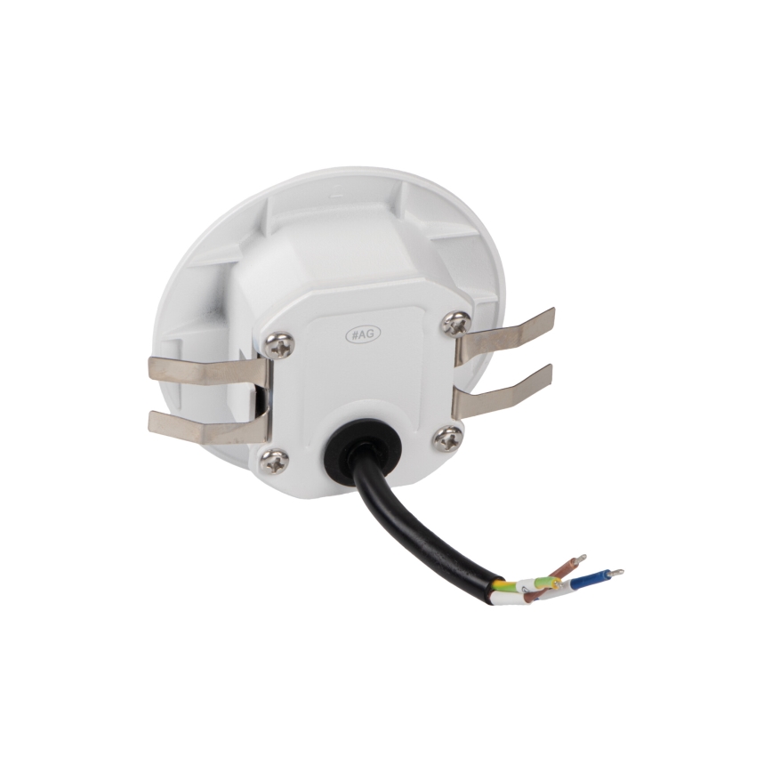 Oprawa schodowa LED z czujnikiem ruchu i zmierzchu EXIN LED/2,5W/230V 4000K IP65 biała okrągła