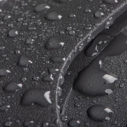 Oprawa schodowa LED z czujnikiem ruchu i zmierzchu EXIN LED/2,5W/230V 4000K IP65, antracytowa, kwadratowa