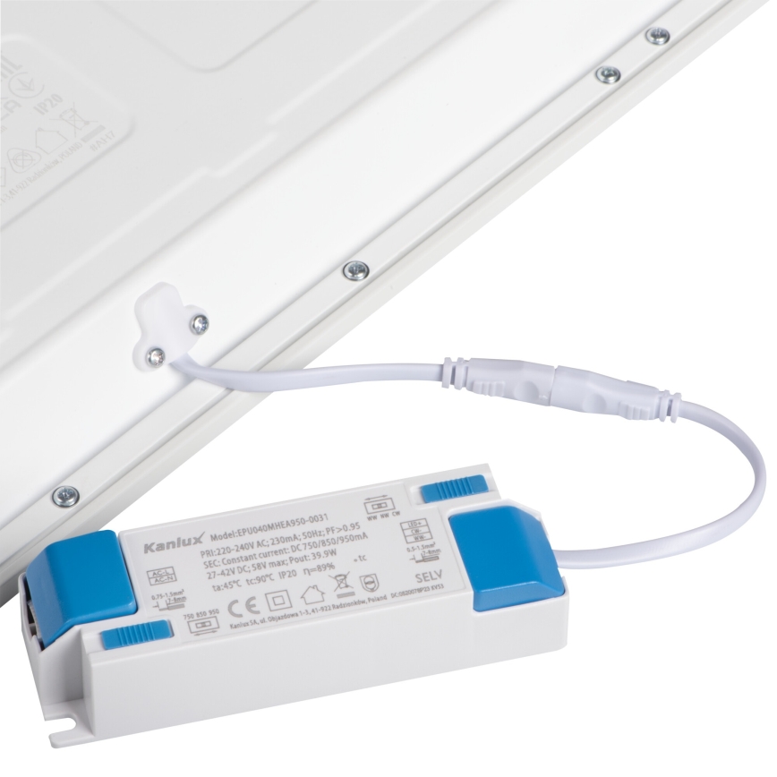 Panel LED do sufitów podwieszanych BLINGO UAIO LED/38W/230V 3000/4000/6500K 120x30 cm CRI 90 UGR19