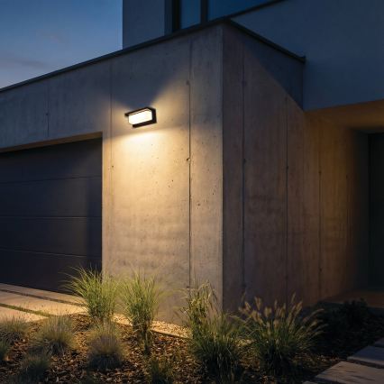 Kinkiet zewnętrzny LERTO 1xE27/15W/230V IP54 czarny