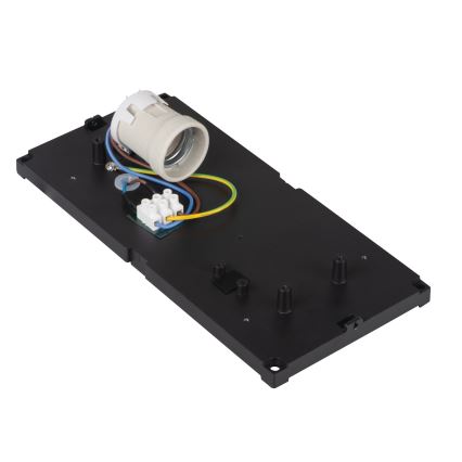 Kinkiet zewnętrzny LERTO 1xE27/15W/230V IP54 czarny