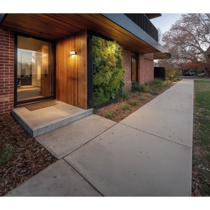 Kinkiet zewnętrzny LED z czujnikiem ruchu i zmierzchu XERTO LED/20W/230V 3000/4000/6500K IP44 czarny