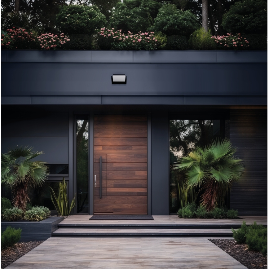 Kinkiet zewnętrzny LED z czujnikiem ruchu i zmierzchu XERTO LED/20W/230V 3000/4000/6500K IP44 czarny