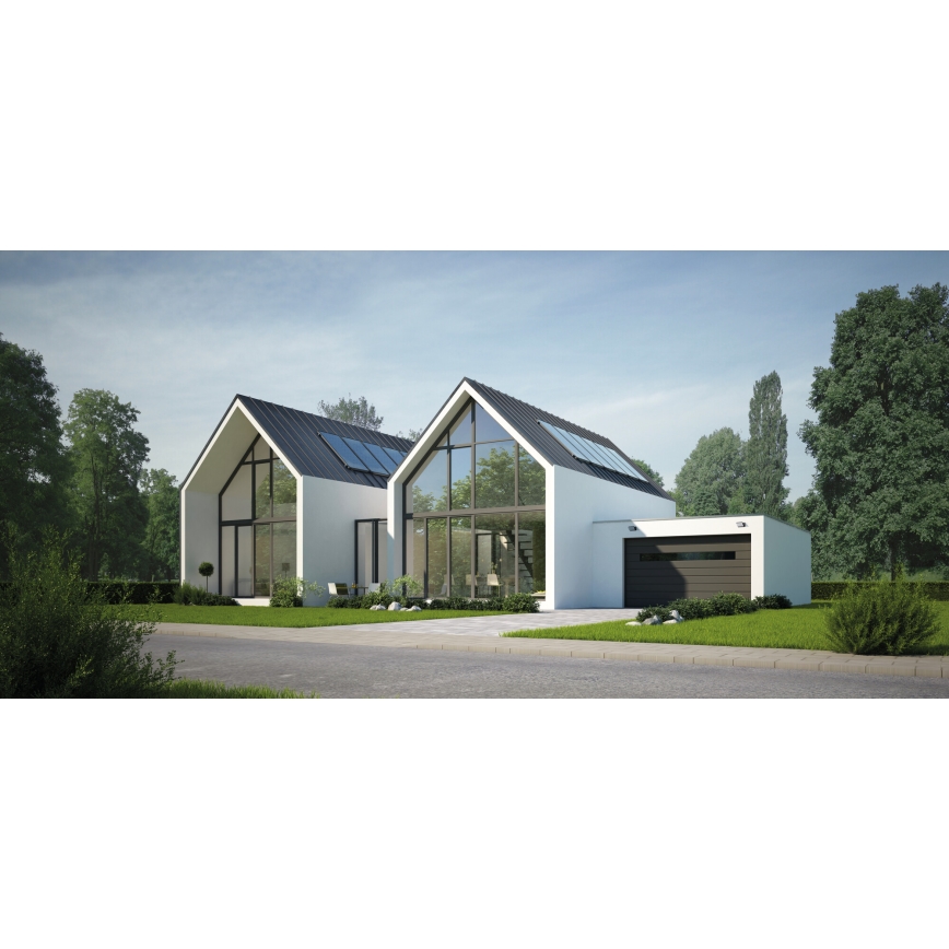 Kinkiet zewnętrzny LED z czujnikiem ruchu i zmierzchu XERTO LED/20W/230V 3000/4000/6500K IP44 czarny