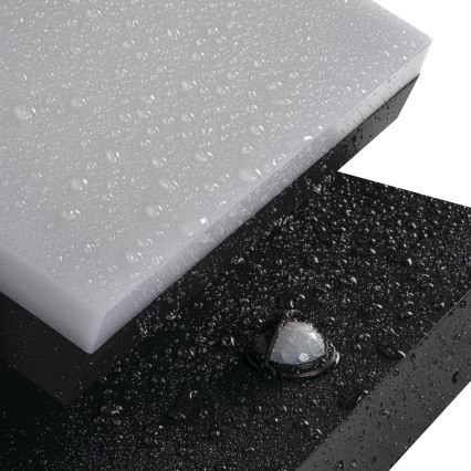 Kinkiet zewnętrzny LED z czujnikiem ruchu i zmierzchu XERTO LED/20W/230V 3000/4000/6500K IP44 czarny