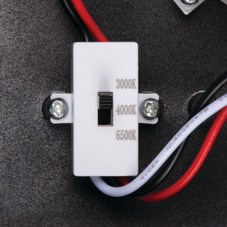 Kinkiet zewnętrzny LED z czujnikiem ruchu i zmierzchu XERTO LED/20W/230V 3000/4000/6500K IP44 czarny