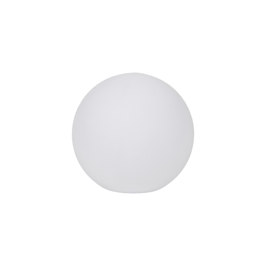 Lampa zewnętrzna STONO 1xE27/15W/230V śr. 20 cm IP65 biała