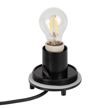 Lampa zewnętrzna STONO 1xE27/15W/230V śr. 20 cm IP65 biała