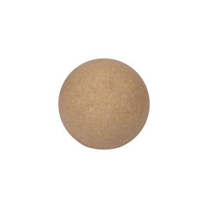 Lampa zewnętrzna STONO 1xE27/15W/230V śr. 20 cm IP65 beżowa