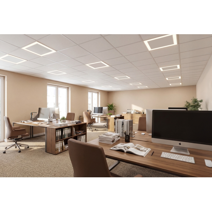 Rama do sufitu podwieszanego AVAR LED/32W/230V 3000/4000/6000K 60x60 cm UGR19
