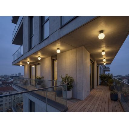 Zewnętrzna oprawa punktowa STONO 1xE27/15W/230V IP65 antracyt