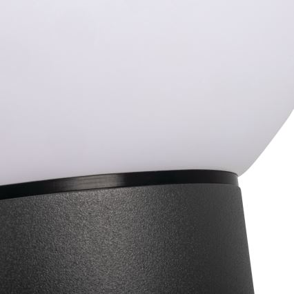 Zewnętrzna oprawa punktowa STONO 1xE27/15W/230V IP65 antracyt