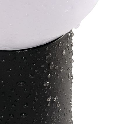 Lampa zewnętrzna STONO z czujnikiem ruchu i zmierzchu 1xE27/15W/230V 50 cm IP65 antracyt