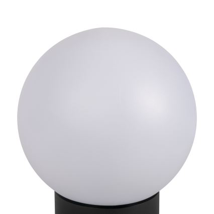 Lampa zewnętrzna STONO z czujnikiem ruchu i zmierzchu 1xE27/15W/230V 50 cm IP65 antracyt