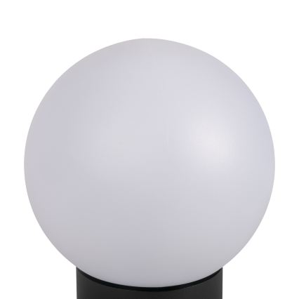 Lampa zewnętrzna STONO z czujnikiem ruchu i zmierzchu 1xE27/15W/230V 80 cm IP65 antracyt