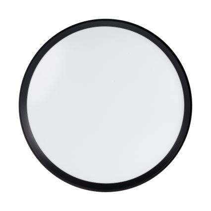 Ściemnialna oprawa sufitowa LED LIXAN LED/65W/230V 3000-6500K śr. 48,6 cm biały/czarny + pilot zdalnego sterowania