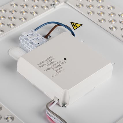 Ściemnialna oprawa sufitowa LED LIXAN LED/65W/230V 3000-6500K śr. 48,6 cm biały/czarny + pilot zdalnego sterowania